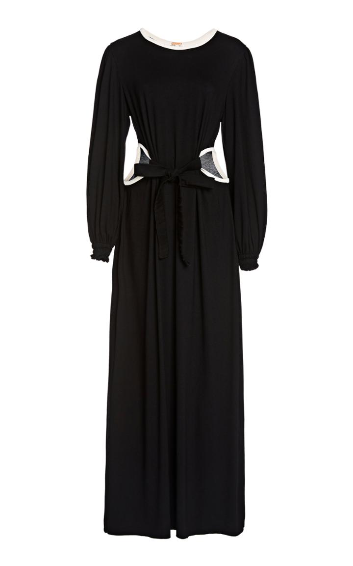 Johanna Ortiz Straight To The Moon Cutout Jersey Midi Dress