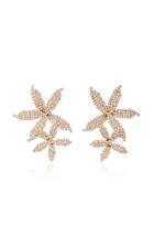 Jennifer Behr Rose Gold-plated Swarovski Crystal Earrings
