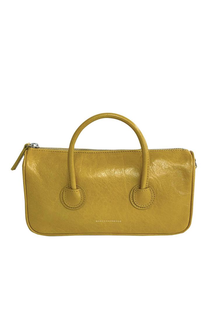 Moda Operandi Marge Sherwood Zipper S Leather Top Handle Bag