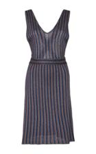 Ph5 Phoebe Metallic Striped Mini Dress