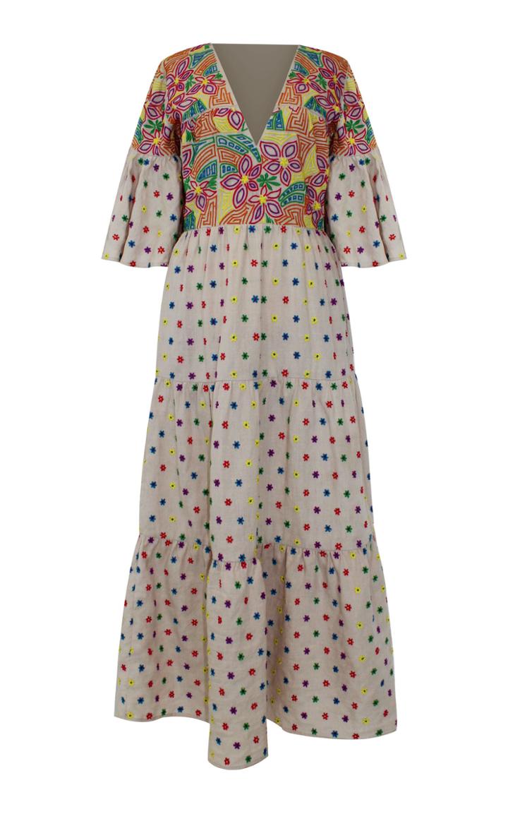 All Things Mochi Maui Linen Dress