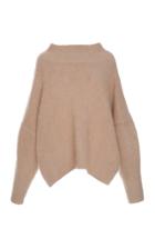 Agnona Gauzed Mohair And Cashmere Knit Sweater