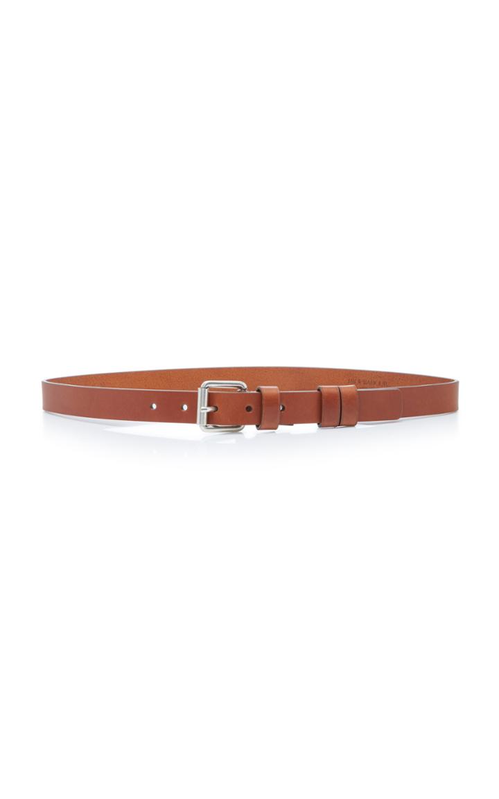Troubadour Slim Leather Belt Size: 34