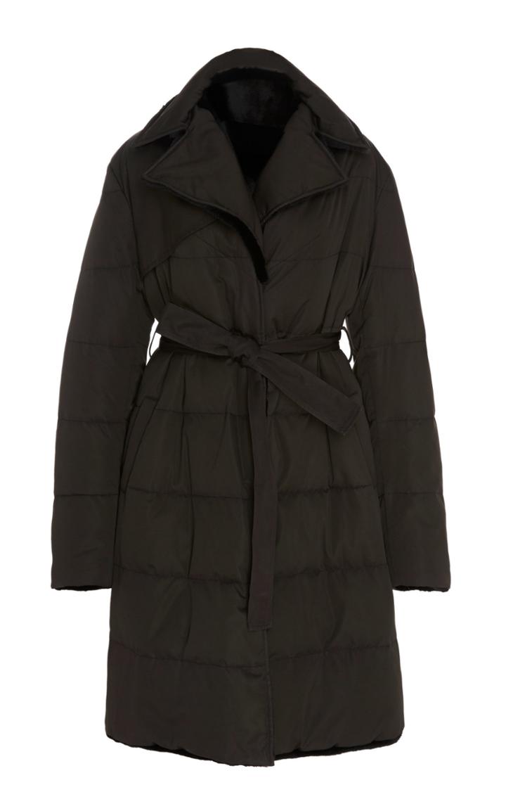 Pologeorgis Veronica Reversible Mink Puffer Coat