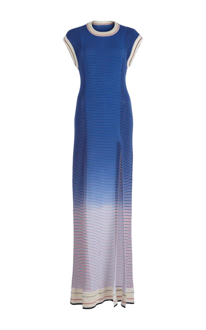 Sonia Rykiel Dip Dyed Full Length Slit Dress