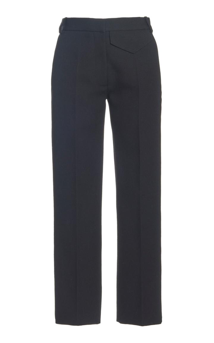 Moda Operandi Victoria Beckham Penelope Wool Straight-leg Trousers