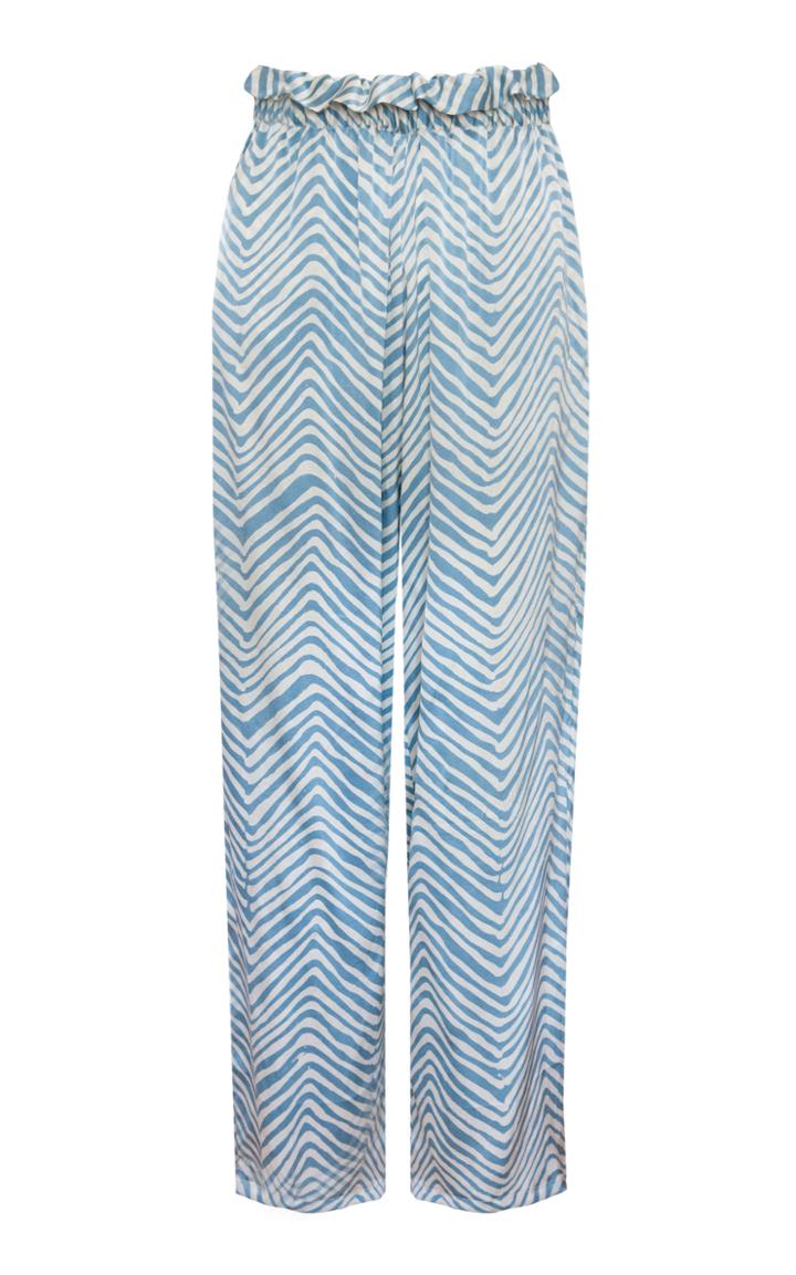 Moda Operandi Cloe Cassandro Jamie Silk Trousers Size: Xs