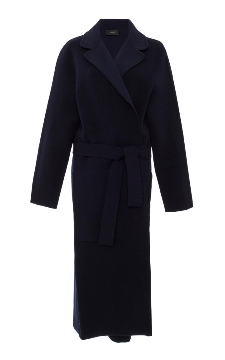 Joseph Belted Wool Coat