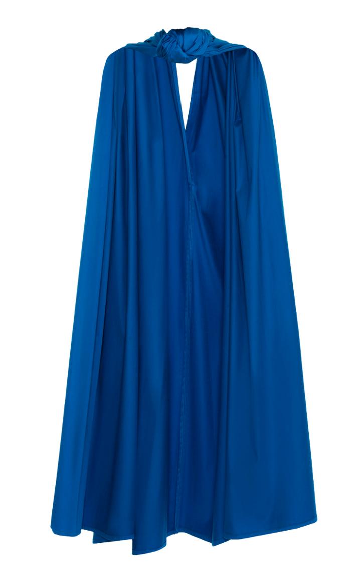 Lado Bokuchava Draped Cotton Cape