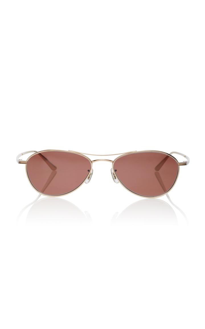 Oliver Peoples The Row Aero La Aviator Sunglasses