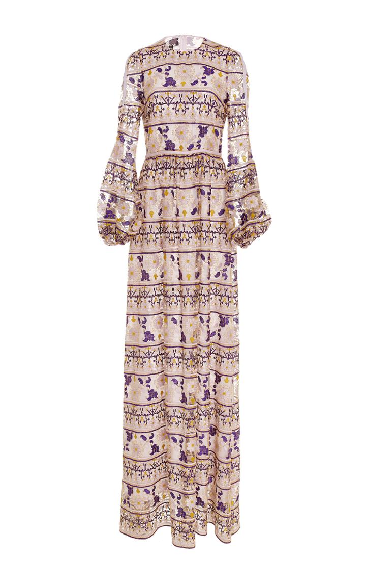 Giambattista Valli Floral Embroidered Gown