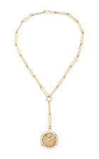 Foundrae Wholeness Large Medallion On Extended Clip Choker Chain