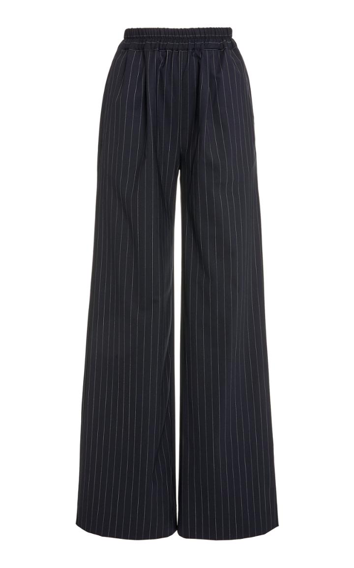 Gauge81 Niamey Pinstriped Wool Wide-leg Pants