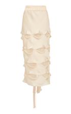 Juan Carlos Obando Tiered Sash Tie Skirt