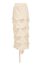 Juan Carlos Obando Tiered Sash Tie Skirt