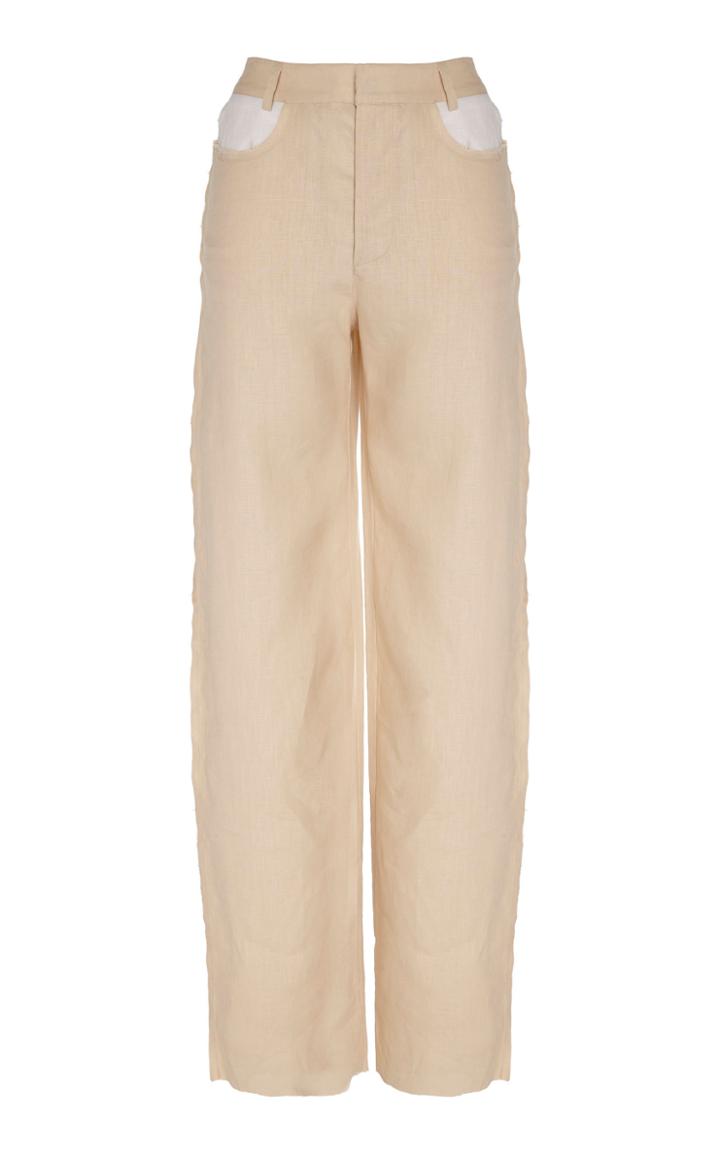 Moda Operandi Albus Lumen Lumen High-rise Cotton Pants Size: 6