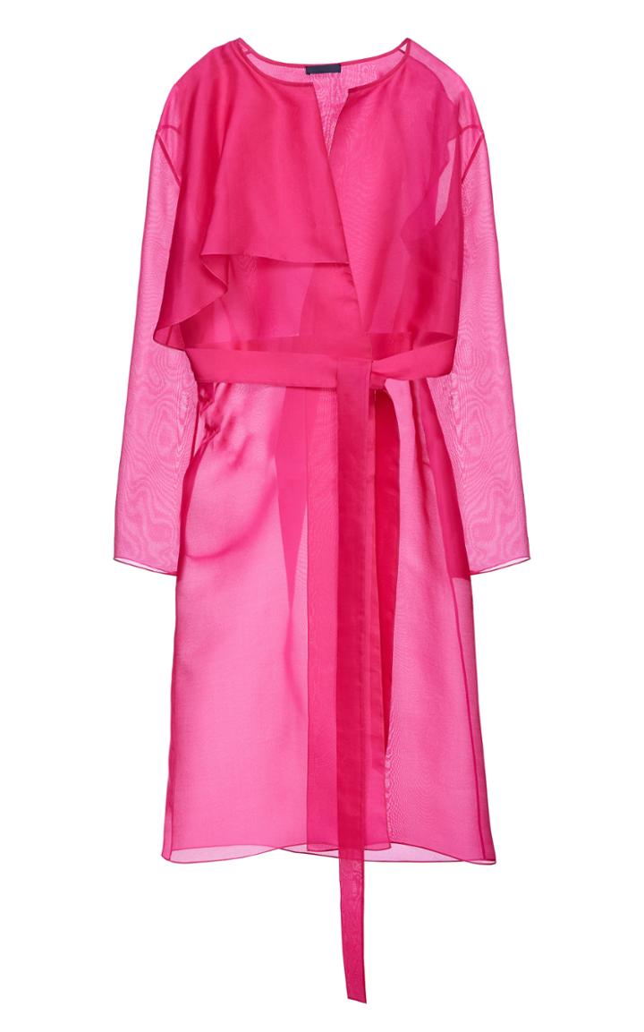 Lake Studio Asymmetrical Silk Jacket