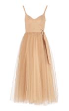 Moda Operandi Maria Lucia Hohan Kaya Crystal-embellished Tulle Midi Dress Size: 36