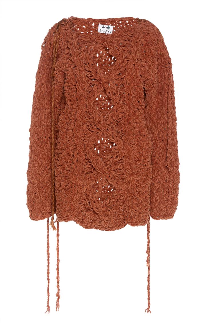 Acne Studios Kestefania Chunky Cable Sweater