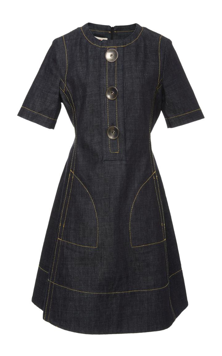 Marni Indigo Denim Dress