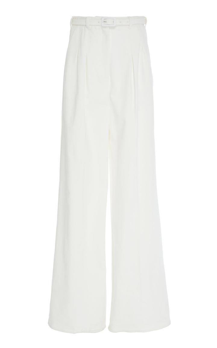 Gabriela Hearst Organic Stretch Cotton Vargas Pants