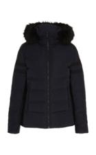 Fusalp Hooded Fur-trimmed Shell Puffer Coat