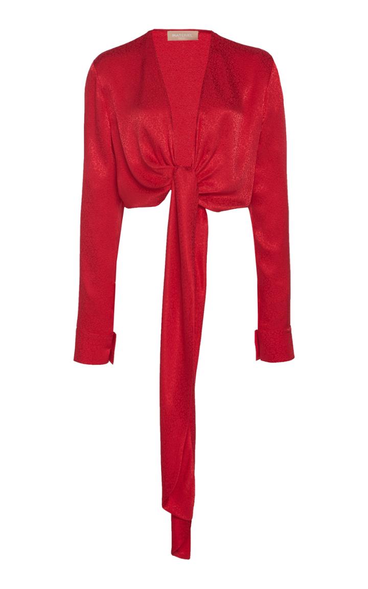 Matriel Leo Wrap Around Blouse