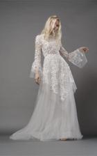 Elizabeth Fillmore Ophelia Fairy Gown With Tulle Overlay