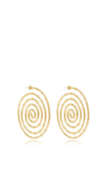 Arme De L'amour Swirl Bamboo Earrings