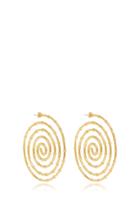 Arme De L'amour Swirl Bamboo Earrings