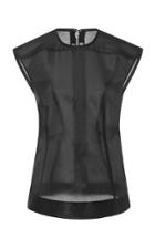 Rick Owens Calpurnia Silk-organza Top