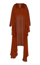 Moda Operandi Cult Gaia Goldie High-low Silk Coverup Size: S