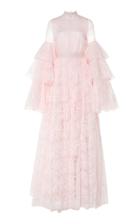 Giambattista Valli Ruffled Lace Gown