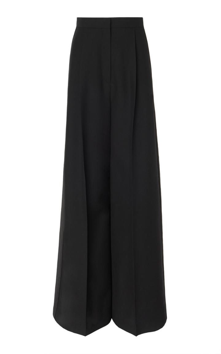 Loewe Oversized Wide-leg Wool-blend Pants