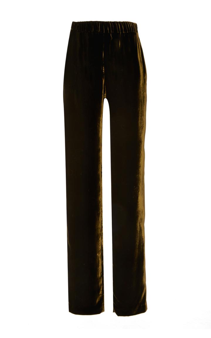 Sally Lapointe Velvet Track Pant