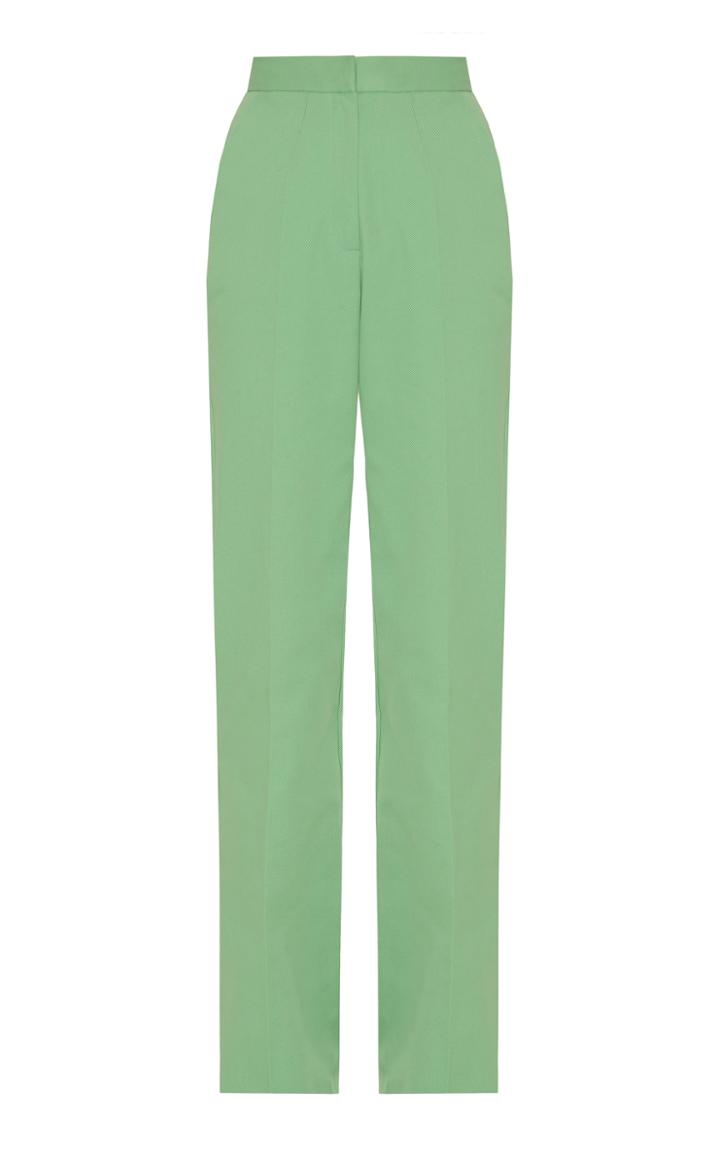 Lado Bokuchava High-rise Cotton Straight-leg Pants
