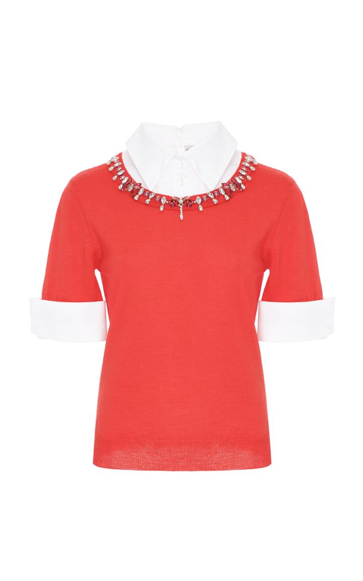 Mary Katrantzou Ella Embellished Jumper