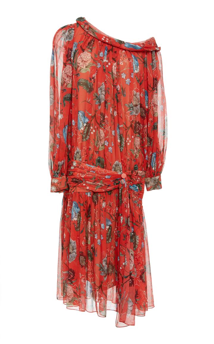 Alena Akhmadullina Off-the-shoulder Dress