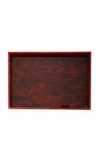 Edie Parker Marbled Glossy Acrylic Tray