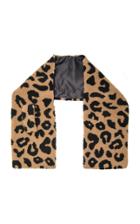 Apparis Exclusive Shelley Leopard-print Faux Fur Scarf