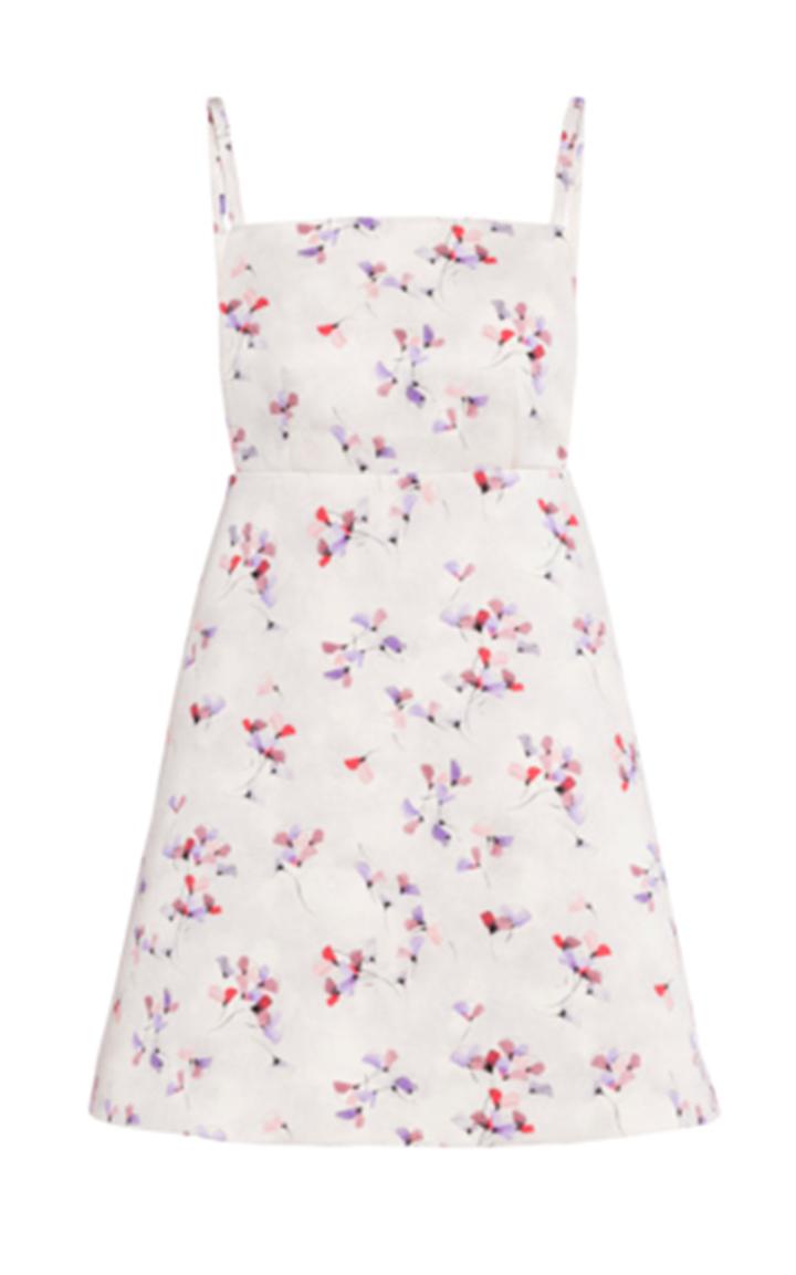 Moda Operandi Prada Compact Radzmire Floral Mini Dress