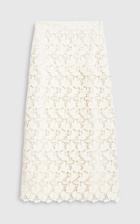 Moda Operandi Brock Collection Stella Cotton-blend Lace Midi Skirt