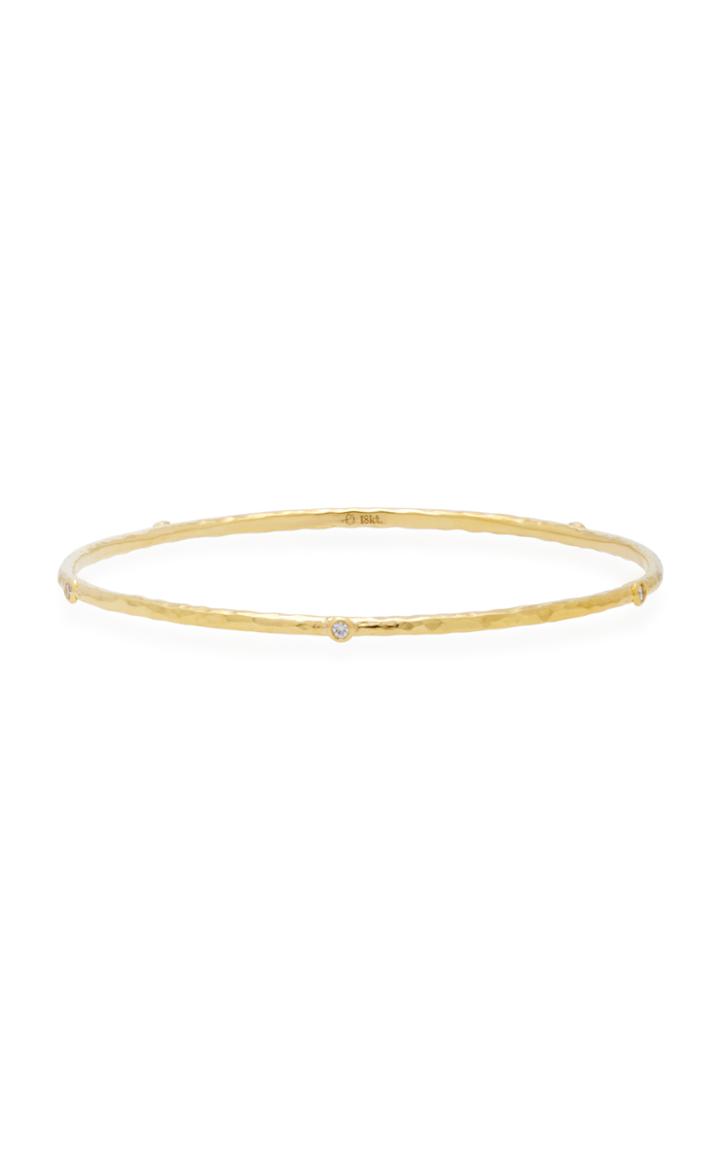 Octavia Elizabeth Thin Diamond Bangle Bracelet