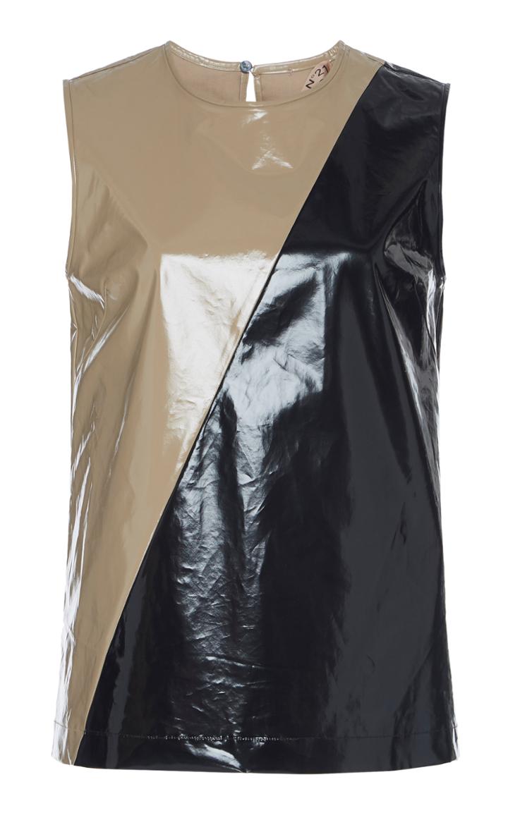 N 21 N&deg;21 Beverly Patent-leather Top
