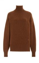 Moda Operandi Victoria Beckham Oversized Cashmere-blend Turtleneck Sweater