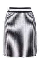 Off-white C/o Virgil Abloh Striped Knit Mini Skirt