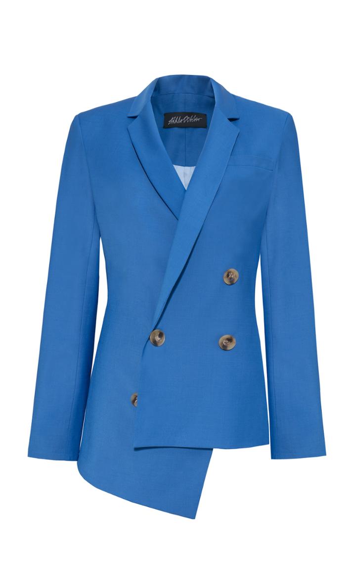 Anna October Asymmetric Wool Jacket