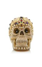 Judith Leiber Couture Sanctus Skull Clutch