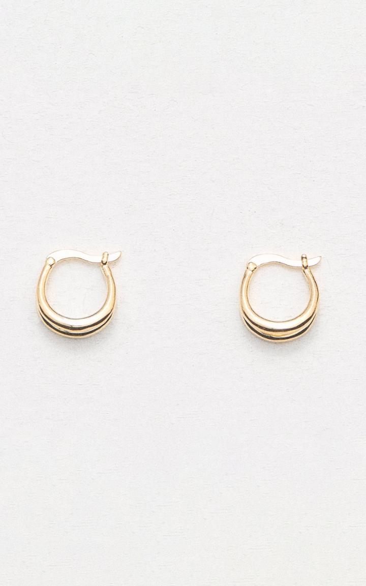 Moda Operandi Sophie Buhai 18k Gold Vermeil Double Francois Hoops