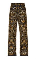 Jonathan Simkhai Metal Embroidery Denim E-cig Jeans